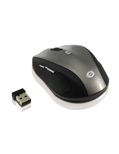 Conceptronic CLLM5BTRVWL mouse Viaggio Mano destra RF Wireless Ottico 1600 DPI