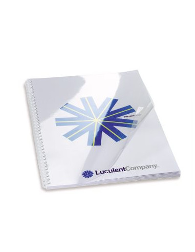GBC Copertine rilegatura HiClear A4 PVC 240mic ultra trasp (100)