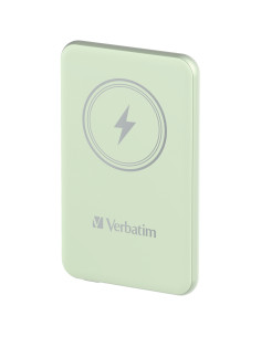 Verbatim Charge 'n' Go Polimeri di litio (LiPo) 5000 mAh Carica wireless Verde