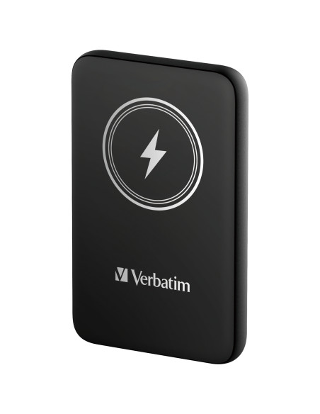 Verbatim Charge 'n' Go Polimeri di litio (LiPo) 10000 mAh Carica wireless Nero