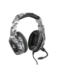 Trust GXT 488 Forze PS4 Auricolare Cablato A Padiglione Gaming Nero, Grigio