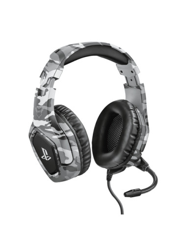 Trust GXT 488 Forze PS4 Auricolare Cablato A Padiglione Gaming Nero, Grigio