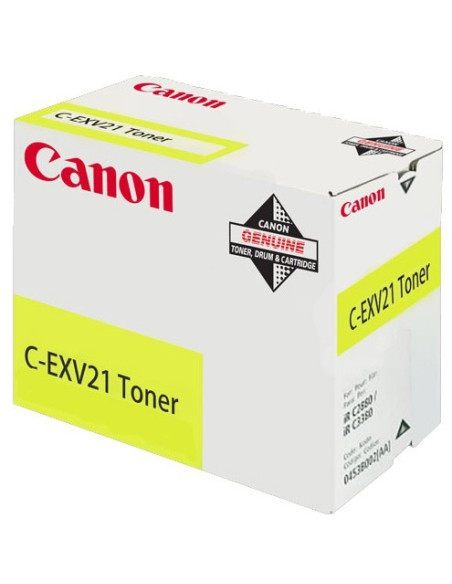 Canon C-EXV21 cartuccia toner 1 pz Originale Giallo