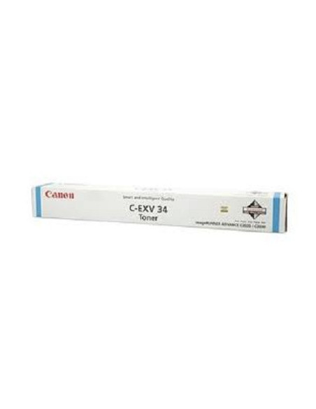 Canon C-EXV 34 cartuccia toner 1 pz Originale Ciano