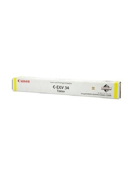 Canon C-EXV 34 cartuccia toner 1 pz Originale Giallo