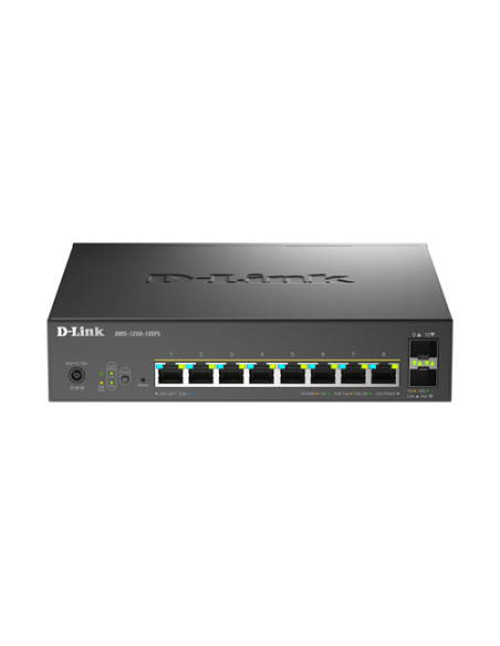 D-Link 10-Port Multi-Gigabit Smart Managed PoE Gestito