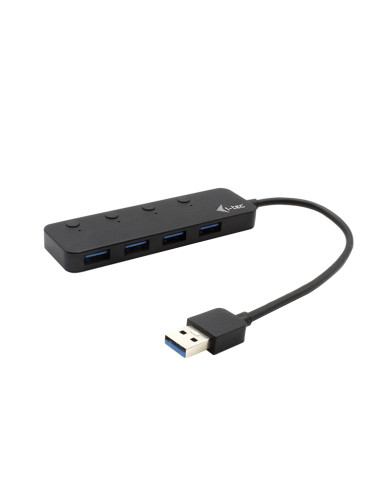 i-tec USB 3.0 Metal HUB 4 Port with individual On/Off Switches
