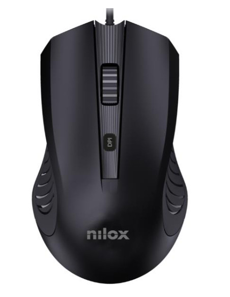 Nilox MOUSB1013 mouse Ufficio USB tipo A Ottico 2400 DPI