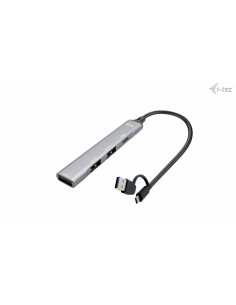 i-tec USB-C/USB-A Metal HUB 1x USB 3.0 + 3x USB 2.0