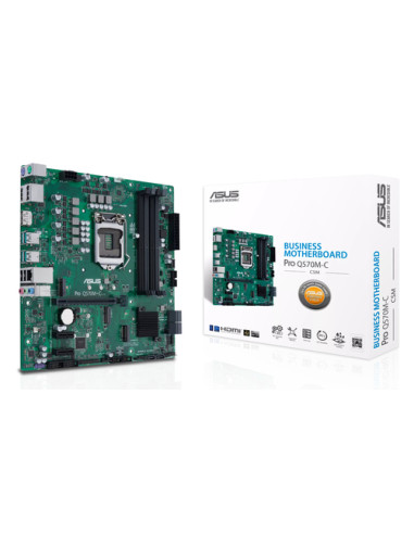 ASUS PRO Q570M-C/CSM Intel Q570 LGA 1200 (Socket H5) micro ATX
