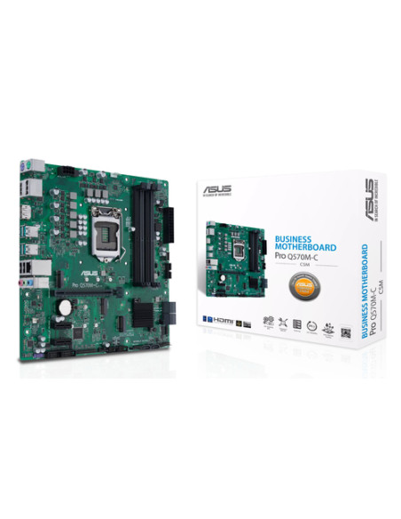 ASUS PRO Q570M-C/CSM Intel Q570 LGA 1200 (Socket H5) micro ATX