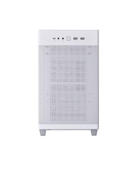 ASUS Prime AP201 MicroATX Mini Tower Bianco