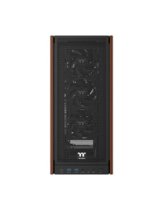 THERMALTAKE CASE M.TOWER S370 WS TG 4*CR120 FAN PWM INSERTI IN LEGNO