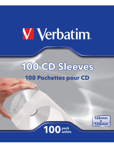 Verbatim 100 custodie per CD (carta)