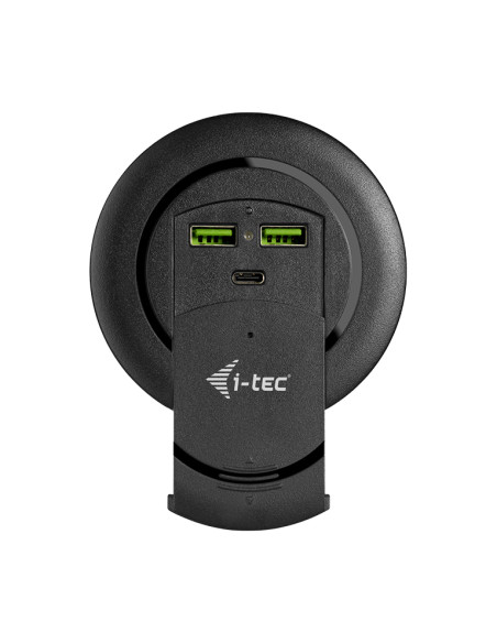 i-tec Built-in Desktop Fast Charger, USB-C PD 3.0 + 3x USB 3.0 QC3.0, 96 W