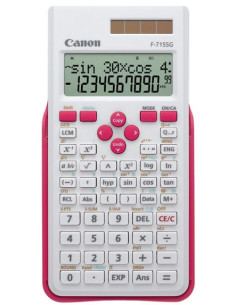 Canon F-715SG calcolatrice Tasca Calcolatrice scientifica Rosa, Bianco