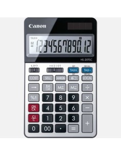 Canon HS-20TSC calcolatrice Desktop Calcolatrice finanziaria Nero, Argento