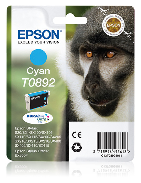 Epson Monkey Cartuccia Ciano