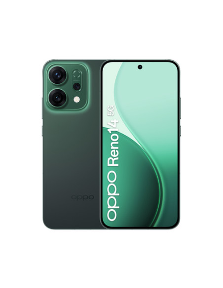 OPPO 14 5G Reno14 5G 16,7 cm (6.59") Doppia SIM Android 15 USB tipo-C 12 GB 512 GB 6000 mAh Verde