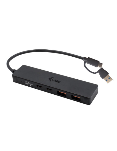 i-tec Metal USB-A/USB-C HUB 2x USB 3.0 + 2x USB-C (10 Gbps)