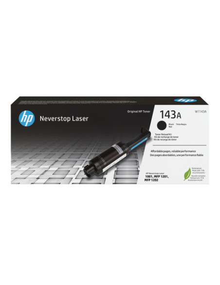 HP Kit ricarica toner nero originale Neverstop 143A