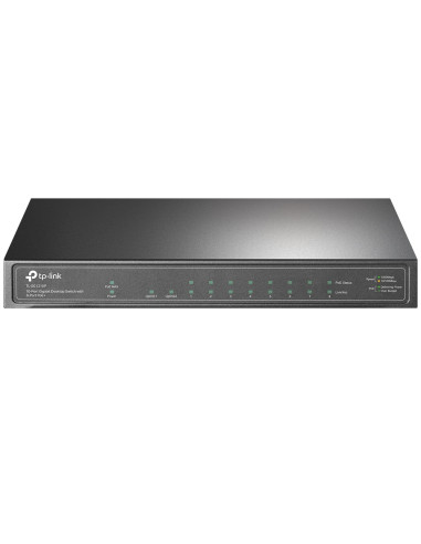 TP-Link TL-SG1210P switch di rete Non gestito Gigabit Ethernet (10/100/1000) Supporto Power over Ethernet (PoE) Grigio