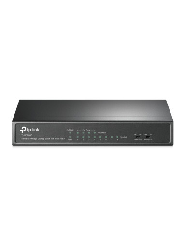 TP-Link TL-SF1008P Non gestito Fast Ethernet (10/100) Supporto Power over Ethernet (PoE) Nero