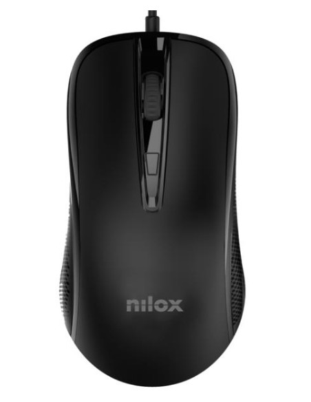 Nilox MOUSB1014 mouse Ufficio USB tipo A Ottico 2400 DPI
