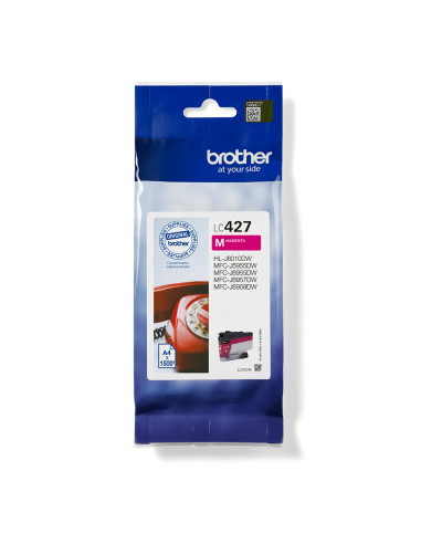 Brother LC-427M cartuccia d'inchiostro 1 pz Originale Resa standard Magenta