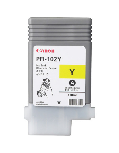 Canon PFI-102Y cartuccia d'inchiostro Originale Giallo