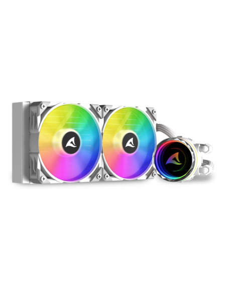 SHARKOON  LIQUID COOLING S80 ARGB 240 WHITE