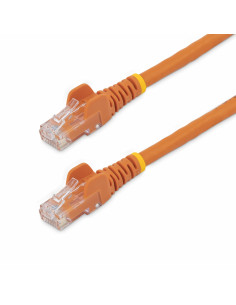 StarTech.com Cavo patch antigroviglio UTP RJ45 Cat6 Gigabit 3 m arancione - Cavo patch 3 m