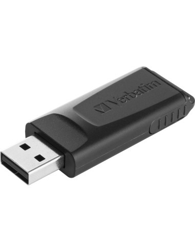 Verbatim Slider - Memoria USB da 128GB - Nero