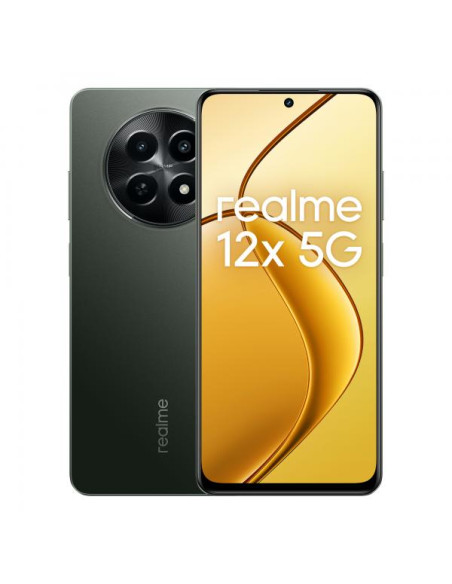 realme 12 12x 5G 16,9 cm (6.67") Doppia SIM Android 14 USB tipo-C 6 GB 128 GB 5000 mAh Nero