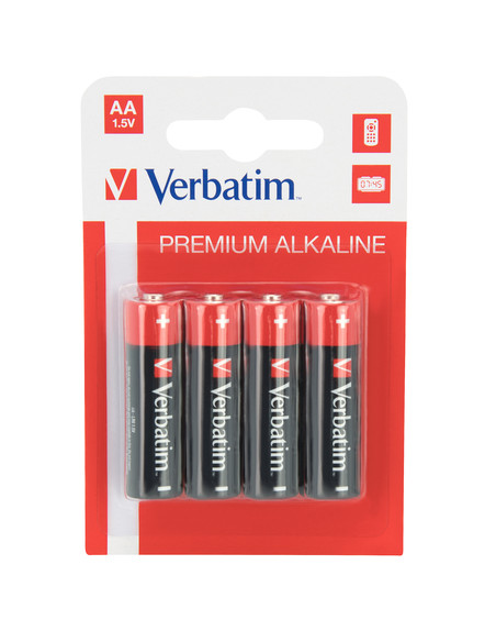 Verbatim Batterie alcaline AA