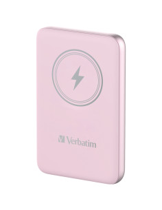Verbatim Charge 'n' Go Polimeri di litio (LiPo) 10000 mAh Carica wireless Rosa