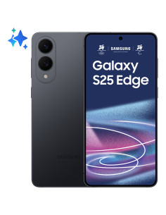 Samsung Galaxy S25 Edge, Smartphone AI, Display 6.7'' QHD+ Dynamic AMOLED 2X, Fotocamera 200MP, RAM 12GB, 256GB, 3.900 mAh, Tita
