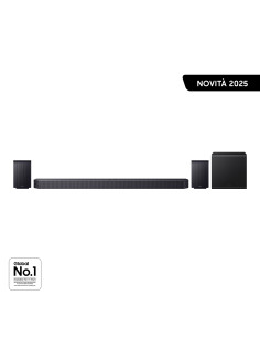 Samsung Soundbar HW-Q930F/ZF, Audio 9.1.4 canali, Wireless Dolby Atmos, 2025