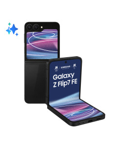 Samsung Galaxy Z Flip7 FE Smartphone AI, RAM 8GB, 128GB, Display 3,4" Super AMOLED/6,7" Dynamic AMOLED 2X, Fotocamera 50MP, Blac