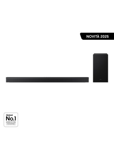Samsung Soundbar HW-B750F/ZF, Audio 5.1 canali , Wireless Dolby 5.1ch, 2025