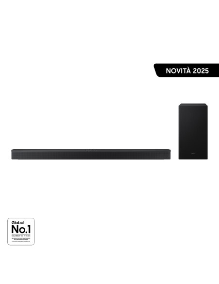 Samsung Soundbar HW-B750F/ZF, Audio 5.1 canali , Wireless Dolby 5.1ch, 2025