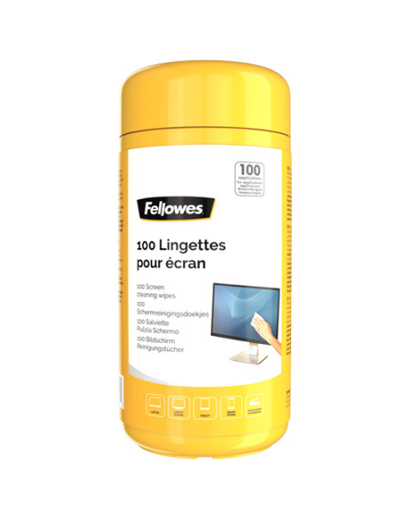 Fellowes 9970311 kit per la pulizia LCD/TFT/Plasma Panni umidi per la pulizia dell'apparecchiatura