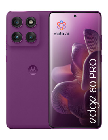 Motorola edge 60 pro con Moto AI (12/512GB, Fotocamera 50+50+10MP, selfie 50MP, Display 6.67" pOLED 120Hz, MediaTek Dimensity 83