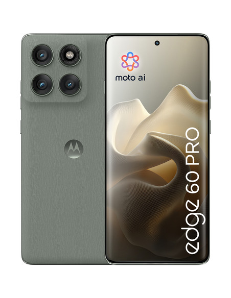 Motorola edge 60 pro con Moto AI (12/512GB, Fotocamera 50+50+10MP, selfie 50MP, Display 6.67" pOLED 120Hz, MediaTek Dimensity 83