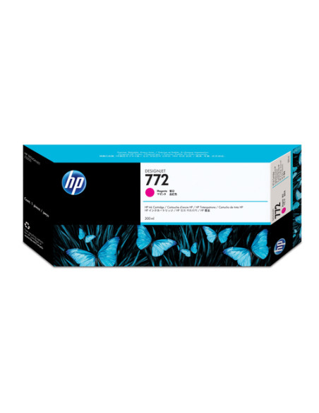 HP Cartuccia inchiostro magenta DesignJet 772, 300 ml