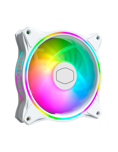 Cooler Master MasterFan MF120 Halo ARGB 3in1 White Edition Kit 3 Ventole 120mm PWM