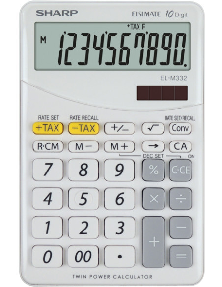 Sharp EL-M332 calcolatrice Desktop Calcolatrice finanziaria Bianco