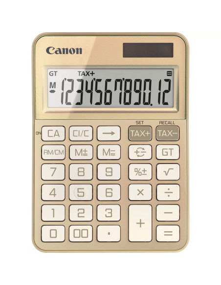 Canon KS-125KB calcolatrice Desktop Calcolatrice di base Oro