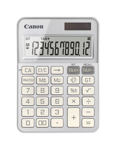 Canon KS-125KB calcolatrice Desktop Calcolatrice di base Argento