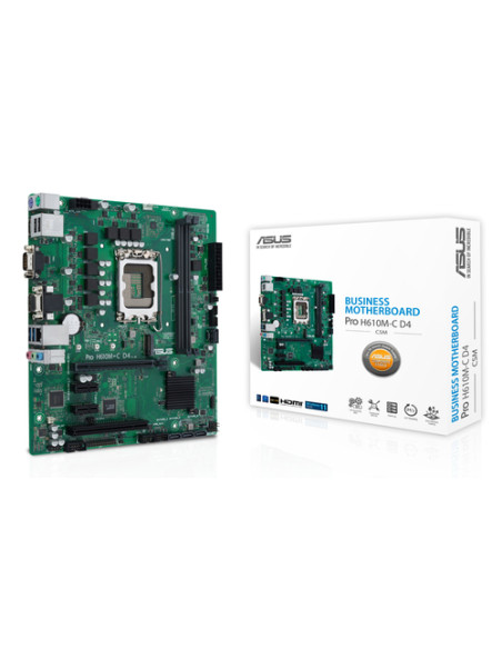 ASUS PRO H610M-C D4-CSM Intel H610 LGA 1700 micro ATX